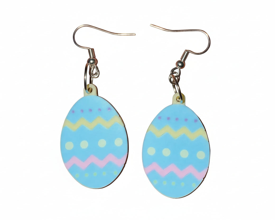 Pastel Easter Egg Earrings
