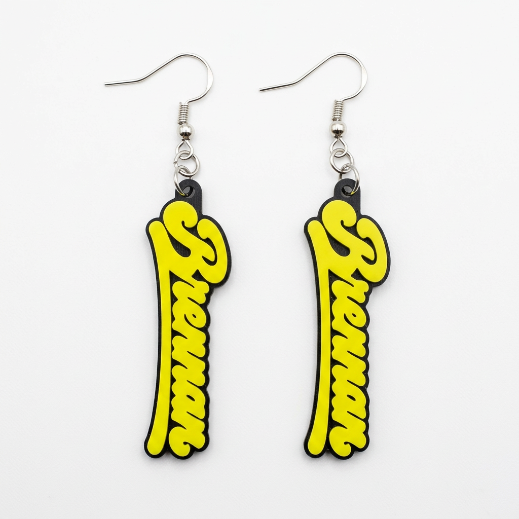 Brennan earrings with the tabletop background removed
