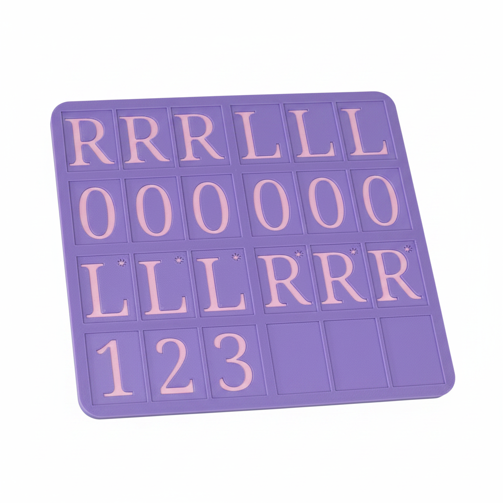 Mahjong Line Reader Tray - Background Removed