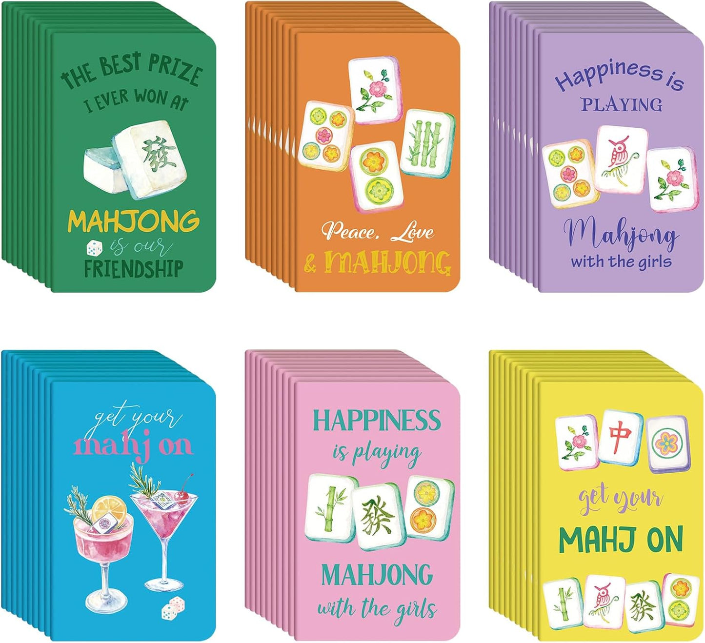 Mahjong Score Notebooks for Mahjong Lovers