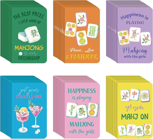 Mahjong Score Notebooks for Mahjong Lovers