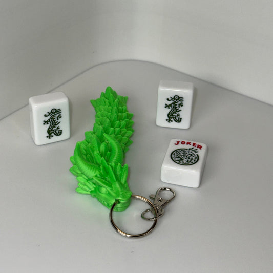 Green Dragon Keychain