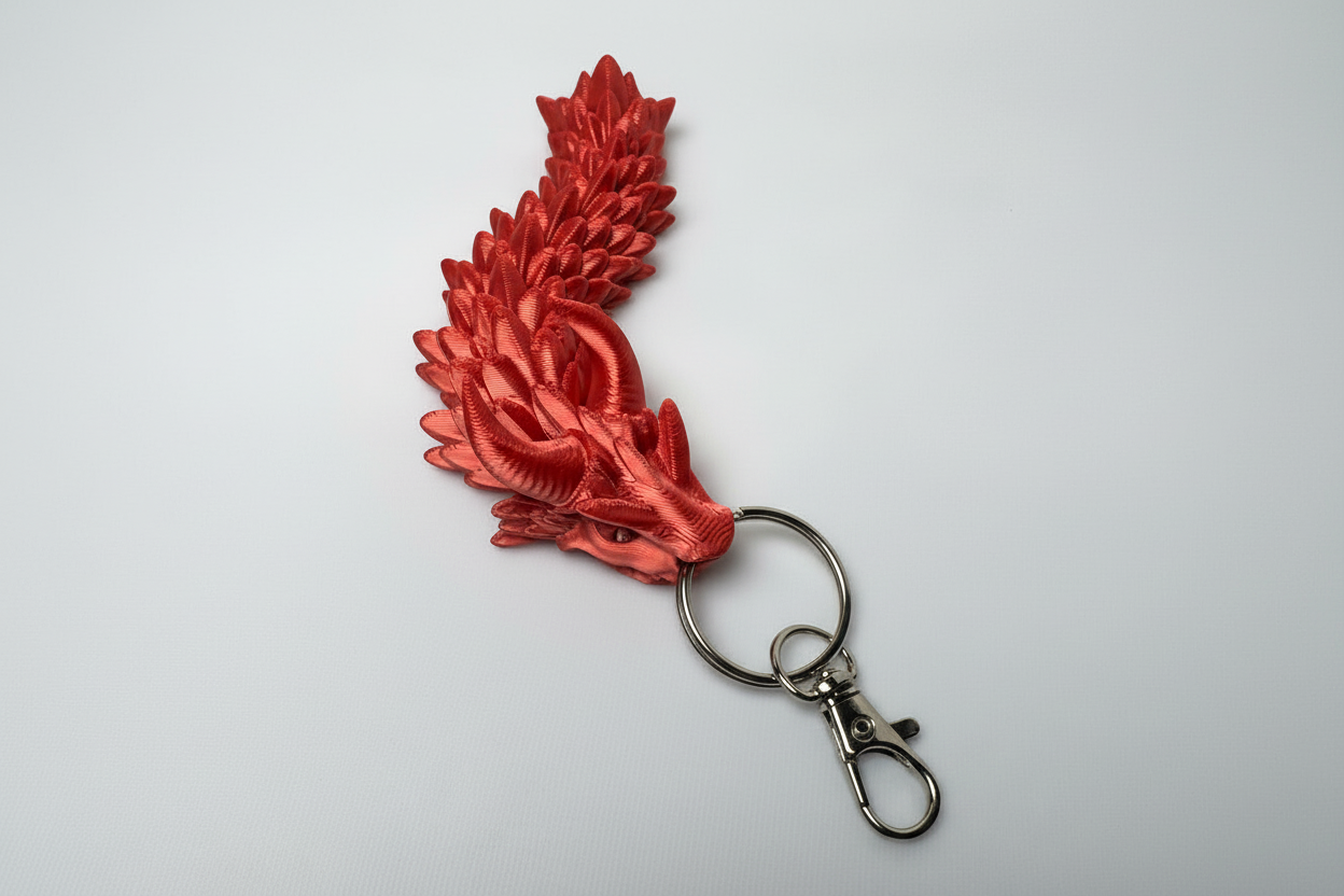 Crak Dragon Keychain - Image 1