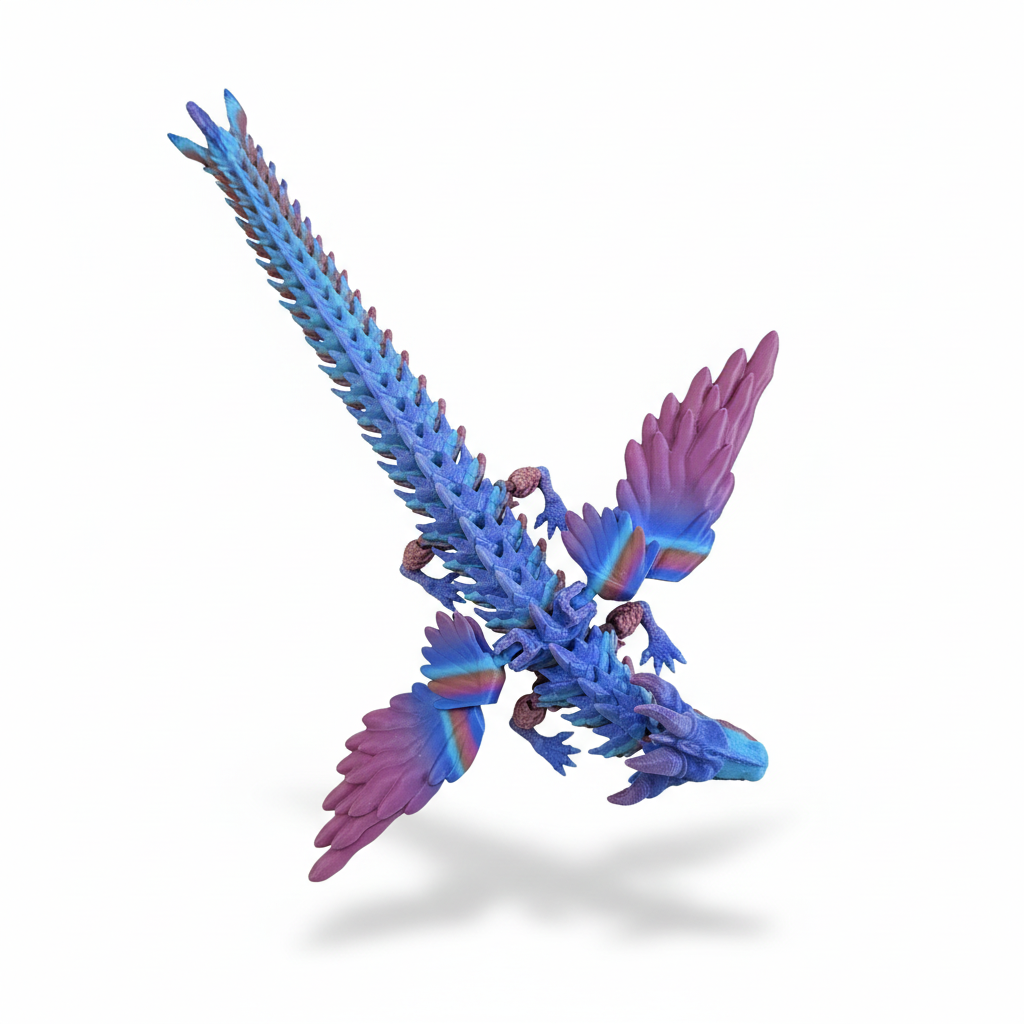 Winged Articulated Dragon - Draconic