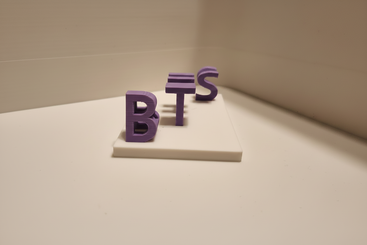BTS & ARMY 3D Printed Letter Sign