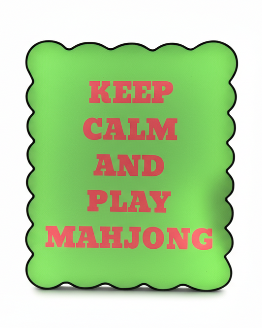 Keep Calm and Play Mahjong Lightbox