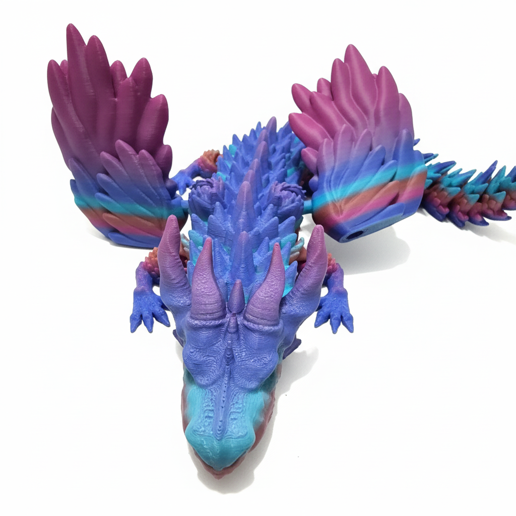 Rainbow Dragon Head